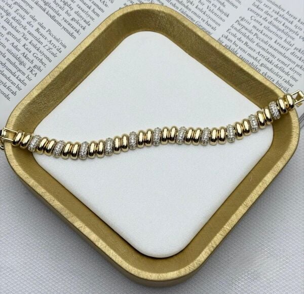 VIP Tasarım Gold Bileklik